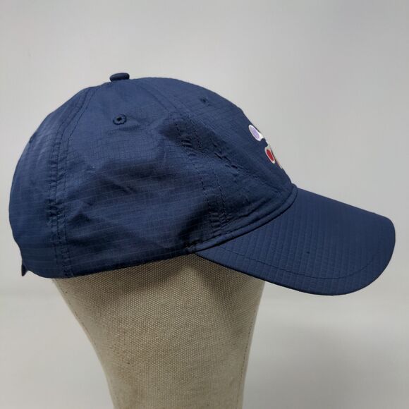 Cap America Men's Strapback Hat Blue Adjustable Embroidered Logo - Picture 6 of 11